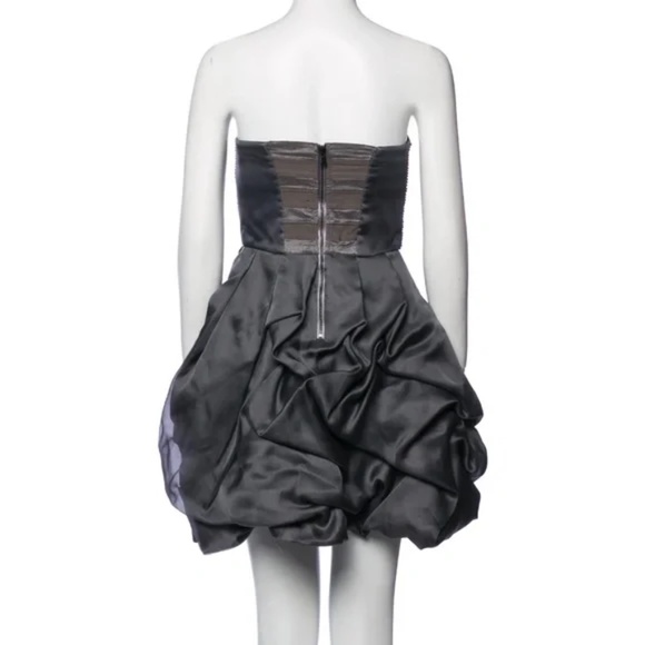 Alice + Olivia Silk Crystal Dress - Picture 3 of 4